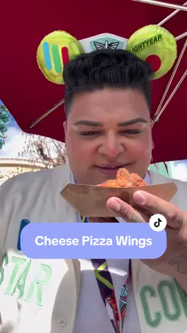 Pizza wings?! 🍕🍗 say less! #pizzawings #pizza #wings #hotwings #food #FoodTok #Foodie #disneyfood #disneysnacks #foodandwinefestival 