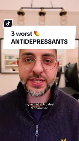 This is my opinion on the 3 worst currently prescribed antidepressants 1. Clomipramine (Anafranil): Clomipramine is a tricyclic antidepressant (TCA) primarily used to treat obsessive-compulsive disorder (OCD) and major depressive disorder (MDD). It works by increasing the levels of serotonin and nordernaline. It is associated woth more side effects than any of the other commonly prescribed antidepressant. 2. Desvenlafaxine (Pristiq): Desvenlafaxine is a serotonin-noradrenaline reuptake inhibitor (SNRI) used to treat MDD. It works by increasing the levels of serotonin and noradrenaline in the brain. Desvenlafaxine is also sometimes used to treat anxiety disorders. Its less effective than the closely related medicaiton, venlafaxine (Effexor) and probably has more side effects. 3. Reboxetine (Edronax): Reboxetine is a selective noradrenaline reuptake inhibitor (NRI) used to treat MDD. It works by increasing the levels of noradrenaline in the brain. Reboxetine is less commonly prescribed compared to other antidepressants due to its high side effect profile and relatively poor efficacy.  But remember, everyone reacts to medications differently and some people find these medications effective and tolerable. #depressionanxiety #antidepressants #medication #MentalHealth #psychiatry #psychiatrist 