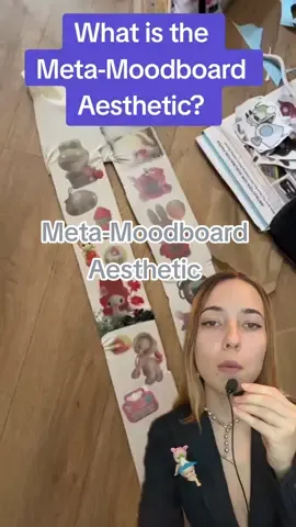 What is Meta Moodboard Dressing? #metamoodboard #newtrend #newaesthetic #fashion #moodboardcore #greenscreenvideo #greenscreen 