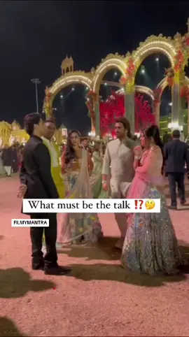 Mahi and Bravo with their beautiful wives and also Aryan in the frame , can you guess what they are talking? #djbravo #dwaynebravo #sakshi #sakshishoni #msd #mahendrasinghdhoni #ipl #csk #mumbaiindian #rcb #filmymantra #gossip #group #privateconversation #prewedding #ambani #ambaniwedding #anantambani #radhikamerchant 