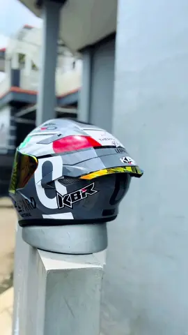 Kbr leopard paket ganteng, harga terjangkau😀 #helm #kbr #kbrttc #fullface 