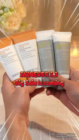 3.3 big sale! Don’t miss the₱75 off!🔥✨#skineverph #skincare #skinever #skineversalicylicacid #exfofliateyourskin #blackhead #TikTokShopBrandFestival #beautybrandfestival #skincare 