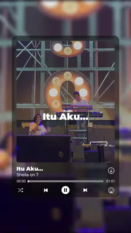 Diam-diam suka kamu, itu aakuuuuu! #sheilaon7 #ituaku #livemusic #konser 