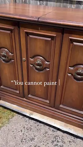 HERE👇🏽 This beautiful vintage bar cart belonged to my sweet client’s late mother. As a child, one of Sarah’s weekly chores was to clean her mother’s cabinet. When Sarah moved, she knew it was time to update the piece. She brought me a sample of the wallpaper that would be behind the cabinet and I was able to match one of the detail colors. The color is perfect, Sarah was just a dream to work with, and I know she will cherish it forever.  1. Clean  2. Sand w/orbital sander (I stripped the top but only scuffed up the base) 3. Tape off and cover the top (to stain later) 4. Prime using cabinet roller and Artist’s brush 5. Scuff sanded between coats of primer, paint and topcoat 6. Paint sprayer 7. Paint: wallpaper color match  8. Wipe pre-stain conditioner on the top:  9. Wipe stain on top  10. Polyurethane 11. Add hardware  #barcartdecor #oldtonewfurniture #paintedfurniture #barcartideas #barcartinspo #barcartdiy 