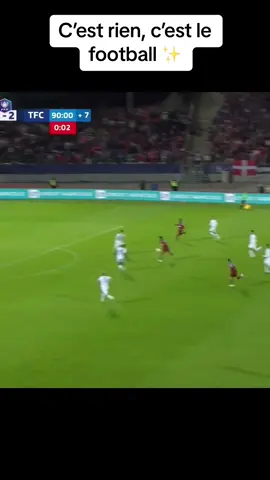 Les émotions, les frissons de ce but, on ne voit ça que dans le foot🤩🔥 #football#beautifull #fyp#france#wow#goal 