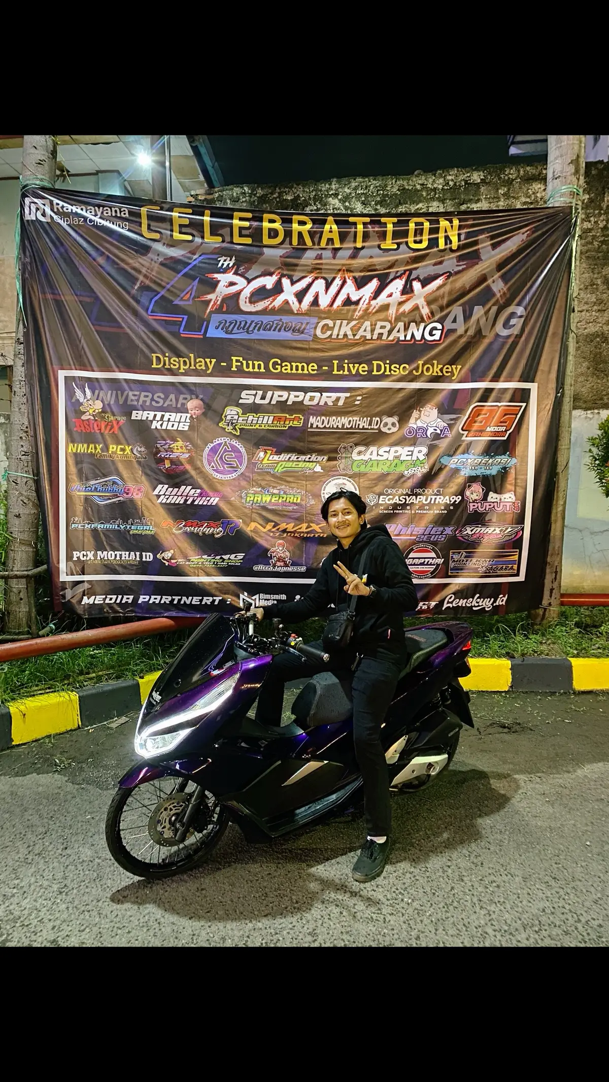 Telat belom ya🧐 #pcx150ล้อ17แต่งสวย #pcx150 
