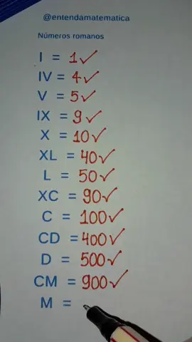 Números romanos  #math  #numerosromanos  #study  #agoravocesabe  #matematicabasica 