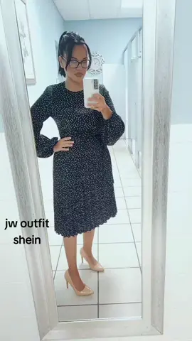shein dress for jw meeting. #shein #sheinhaul #sheindress #jwoutfits #jw #oftd 