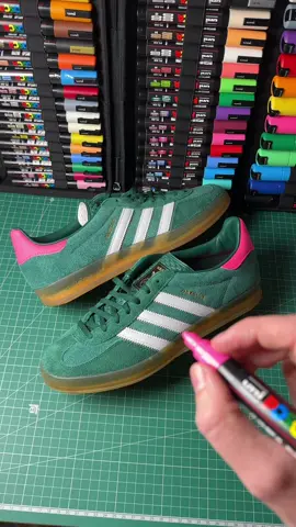 Adidas Gazelle Sneaker Customization👽 Werbung @Zalando #zalandostyle #zalandosquad  #customshoes #adidasgazelle #asmr would you do this?