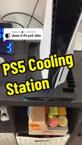 Replying to @🤷🏽‍♂️ #ps5 #ps5slim #chargingstation #cooling #dockingstation #games #gamer 