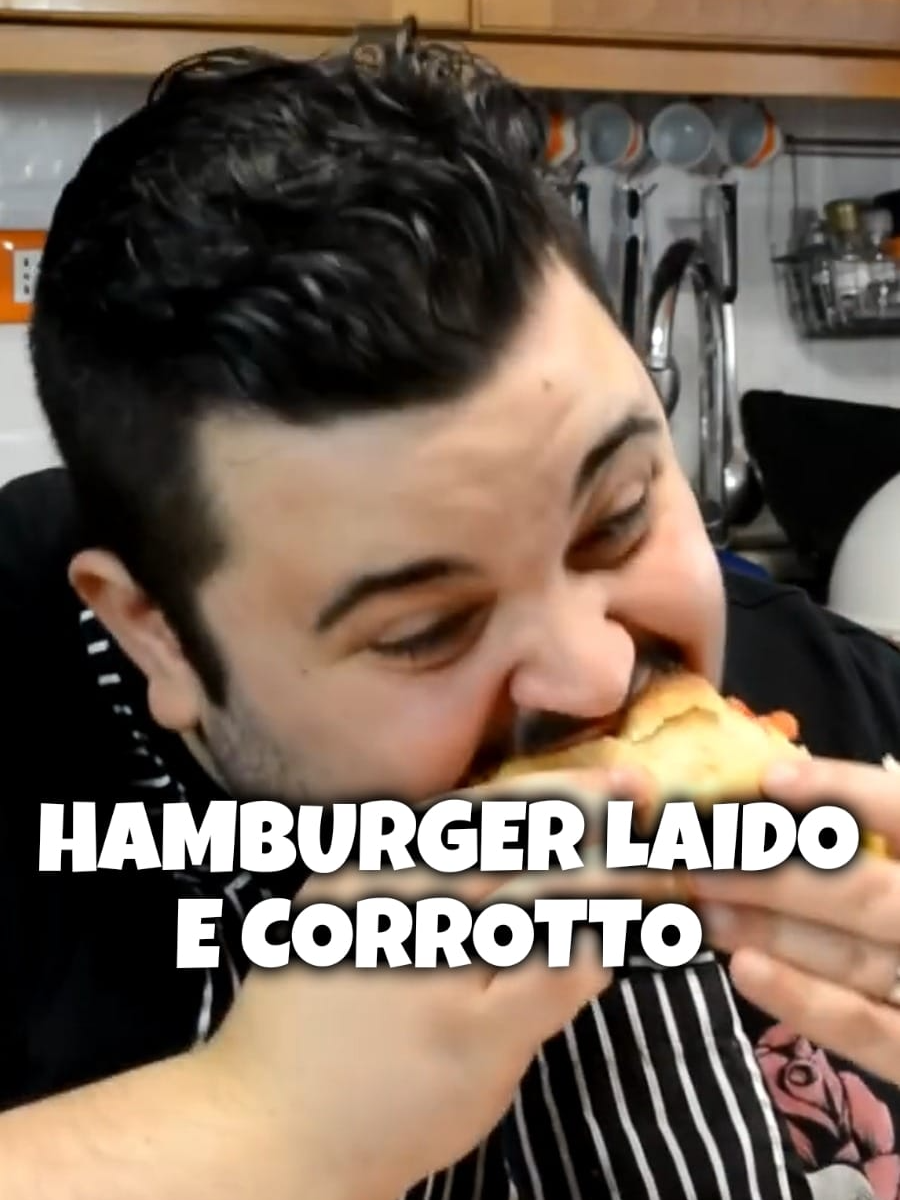 Il mitico hamburger Laido e Corrotto #perte  #foryou  #fyp  #foryourpage  #ciccio  #cicciogamer89  #incucinaconciccio  #panino  #cibo  #mangiare  #laidoecorrotto