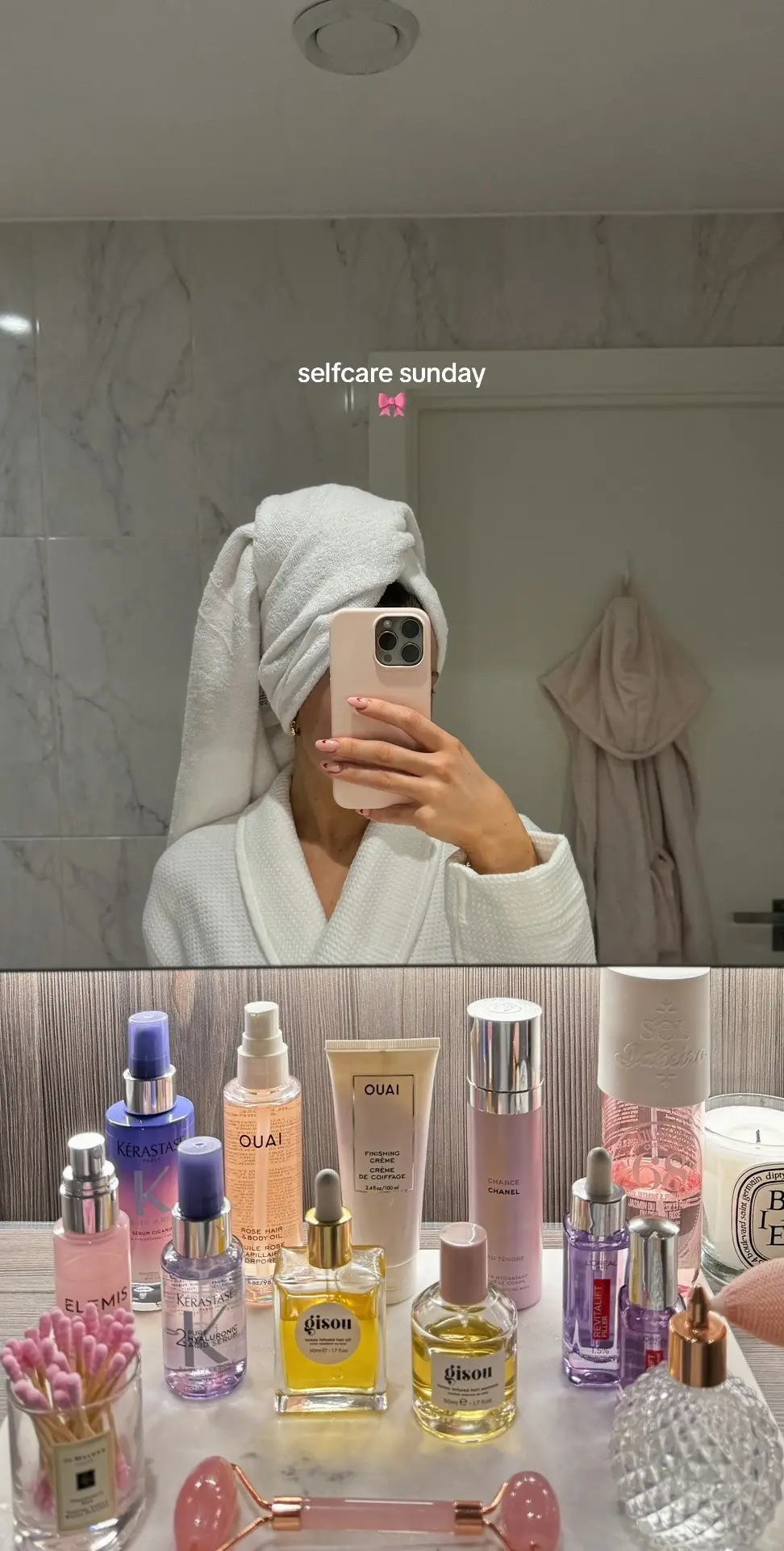 the beeest feeling💕 #SelfCare #selfcareroutine #selfcaresunday #aestheticselfcare #girlythings #pinkaesthetic #aestheticbathroom 
