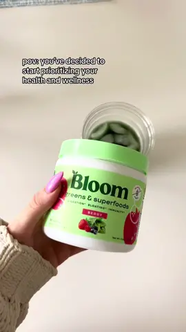 bloom is now part of my morning routine 😌 @Bloom Nutrition #bloom #bloomnutrition #health #wellness #beauty #fyp 
