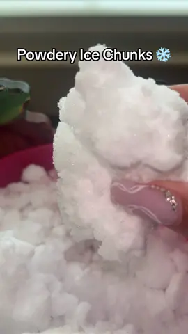 Eating powdery ice chunks asmr ❄️💕  #shavedice #iceeating #softice #hardice #powderyice #ice #iceasmr #iceeatingasmr #asmr #crunchyice #crushedice #asmrice #freezerfrost #icelovers #whiteice #dessert #shaveice #icecream #asmriceeating #iceeater #softiceeating #thinice #asmreating #refrozenice #iceeatingvideos #mukbang #icecube #matchaice #mukbangice #eatingice
