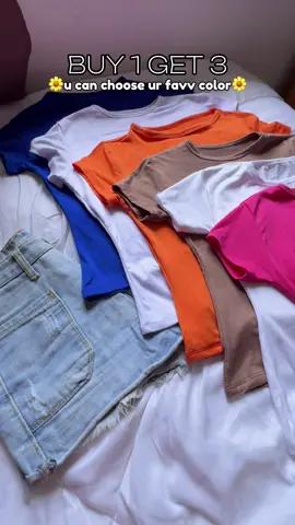 Yes bih 3pcs na sya!🌼 #doubleliningtop #outfitideas #basictop #fyp 