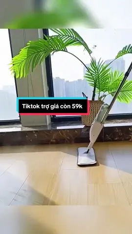 Chổi lau nhà phun sương 360 độ