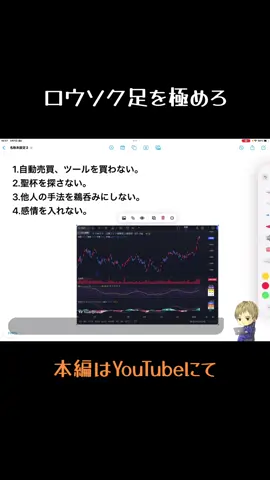 【基礎編】ロウソク足を極めろ！#投資 #副業 #fx #株 