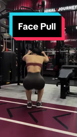 Tập Face Pull sao cho hiệu quả thì xem hết video này 😂  #fitwithngan #GymTok #Fitness #GymLife #upperbody 