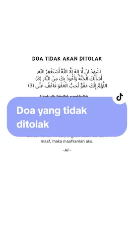 Doa yang tidak akan ditolak oleh Allah. Mari kita pakat amalkan. mudah-mudahan bermanfaat buat kita semua. amin. #doataubat #doatidakakanditolak #doa #doaharian #doatakditolak #doaselepassolat 