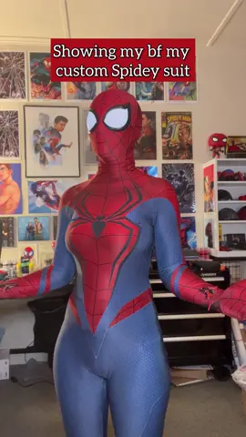 Lowkey forgot i had tiktok 💀 Suit design by Felipe Illa  Suit by printcostume Pattern by webwarriorsworkshop Faceshell by _sensational_ Webshooters by spiderfreak_cosplay #angelspider #spidersona #spiderman #peterparker #marvel #marvelcosplay #spidermancosplay #spidergirl #spidergirlcosplay #cosplay #spidey #cosplaygirl #fyp #foryou #foryoupage 