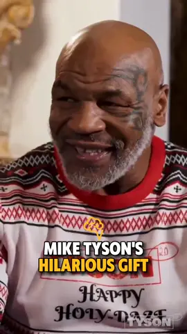 Mike Tyson's Hilarious Gift To Evander Holyfield 😂