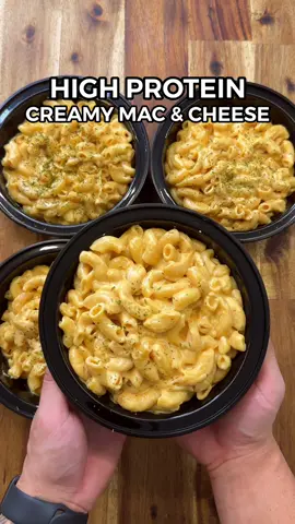 Easy & Creamy High Protein Mac & Cheese🧀 Only 437 Calories & 50g Protein💪🏼 (Macros Per Serve - 4 Total) 434 Calories 40gC | 17.5gF | 50gP Ingredients: 320g Pasta (dry weight - Lulupasta Elbows | or your choice of pasta such as lentil pasta, chickpea pasta etc) 1 Tsp Salt, 1 Tsp Garlic Powder, 1 Tsp Onion Powder, 1 Tsp Smoked Paprika (or your choice of seasonings) 400ml Fat Free Evaporated Milk (Carnation Light & Creamy) 100g Grated Light Cheddar Cheese (Dairyworks Natural Cheddar) 50g Grated Light Mozzarella (Bega 50% Less Fat Grated Cheese) 20g Nutritional Yeast Don't forget to check out my recipe eBooks with 200+ easy & delicious recipes like this one 📖👨🏻‍🍳 LlNK lS lN MY BlO ❤️ IMPORTANT NOTES: Make sure to stir the pot from start to finish the entire time, this will ensure none of the pasta gets stuck at the bottom. Towards the end once all the cheese mixes have been added in if at any point the consistency is too thick you can always add a bit more evaporated milk to make it creamier. When reheating add a drop of milk beforehand. This will help the pasta warm up & become creamy again without splitting. #macandcheese #pasta #cheese #mealprep #lowcalorie #highprotein #highproteinmeals #Fitness #Foodie #weightloss #healthyrecipes #EasyRecipe 