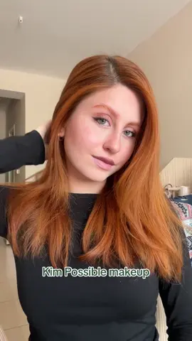my name is kim possible🤩 #kimpossible #kimpossiblecosplay #kimpossiblemakeup #kimpossiblemakeup #makeuptutorial #bakırsaç #keşfet #fypシ゚viral 