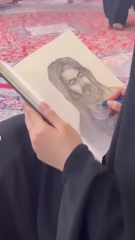 اريد ارسم #عيونك  حتى احاچيها .. شرط دم وتراب و#عطش مابيهـــا ….الرسمة الجميلة لصاحبتها الله يوفقها مو الي ..         #باسم_الكربلائي #الحسين #عليه_افضل_الصلاه_والسلام #اهل_البيت_عليهم_سلام #اللهم_صلي_على_نبينا_محمد وال محمد .. #tiktok #foryou #viral 