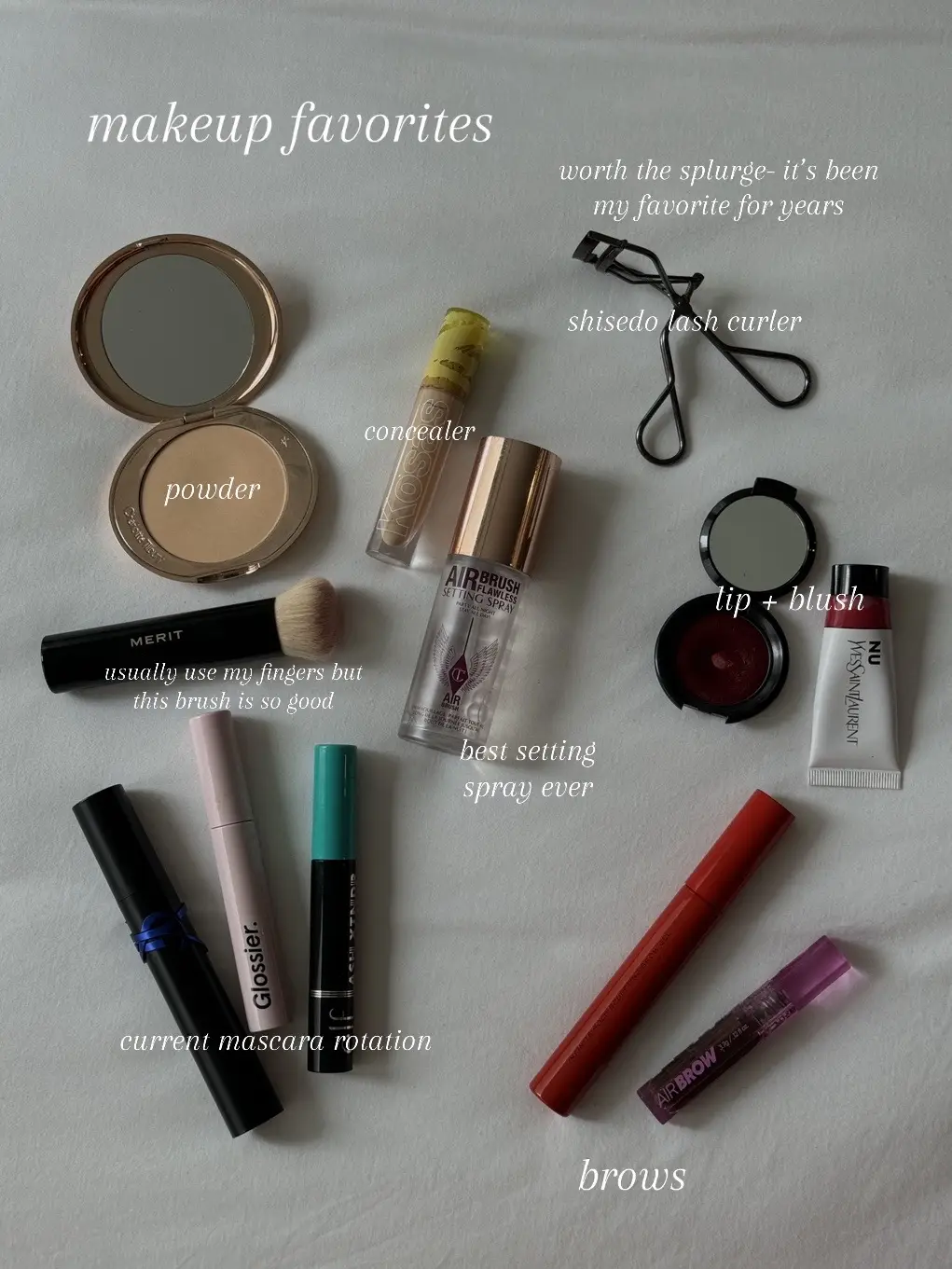 i’ve been using most of these for years now, but here are my favorite products <3 #favorites #beauty 