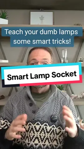 Make the lamps you love smart with this smart light socket adapter. It works better then smart plugs, lasts longer than smart light bulbs and even has a useful USB plug. #smarthome #smartlights #smartlighting #lamp #lamps #ttsacl #tiktokmademebuyit #useful #helpful #tiktokshop 