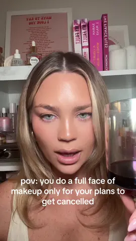 but staying in is elite soooo i cant say i would really care.  #makeup #trending #fyp #mua 