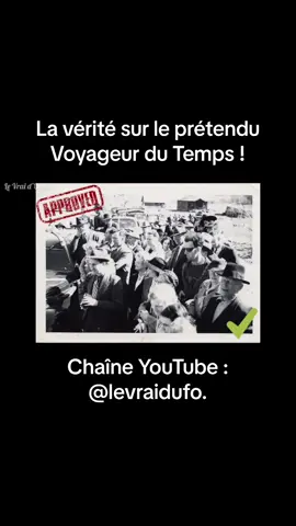 Photo Virale : La Vérité Derrière le Prétendu Voyageur du Temps ! Dans cette vidéo fascinante, plongez au cœur d'un des mystères les plus énigmatiques de l'histoire récente. Nous explorons l'histoire de la photographie virale prise en 1941 lors de la réouverture d'un pont au Canada, où un individu au style étonnamment moderne a été immortalisé.  Était-ce un simple anachronisme vestimentaire ou la preuve d'un voyageur temporel parmi nous ? Analysons les détails, les théories et les débats entourant cette figure mystérieuse pour dévoiler la vérité derrière cette énigme temporelle. #timetravel #stargate #mystery #photo #viral #levraidufo #nurea #verite #theory 