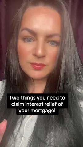 Two things you need to claim interest relief of your mortgage! #mir #mortgage #mortgagerelief #whatsgoingonireland #claireclarkson #clairefromclare #askclaire 