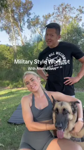 MILITARY STYLE WORKOUT - no equipment + beginner-friendly #workoutroutine #beginnerworkout #Fitness #bodyweightworkout #coupleworkout #fitnessmotivation 