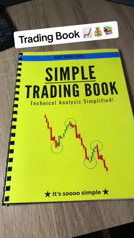 Simple Trading Book 📚🤑✅ Copy the trades 📗👍 #forex #trading #book #simple #crypto 