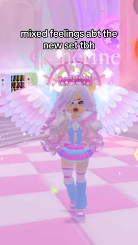i wanted to js get the heels and skirt cz its cute but ended up buying the whole set😭 #satiristic #fyp #xyzabc #roblox #robloxviral #robloxfyp #rh #royalehigh #rhnewset #starlightset #opinion 