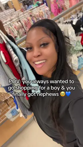 Im finally a boy auntie 🥹💙 #fyp #MomsofTikTok #shoppingvlog 