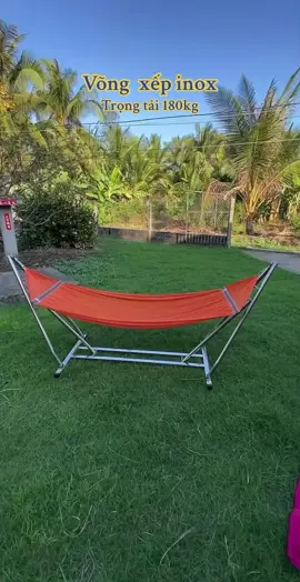 Bộ võng xếp INOX chân vuông+võng lưới siêu bền#dogiadungtienich #thinhhanh #xuonghuongtiktok #xuhuong #vip #giadunghottrend  @Đồ gia dụng tiện ích  @Đồ gia dụng tiện ích  @Đồ gia dụng tiện ích 