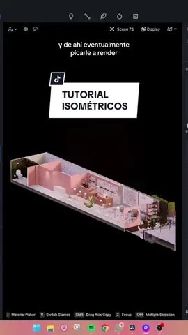 Tutorial isométricos con @D5 Render Ahi les va el tutorial besties, dejenme saber si queremos más ✨❤️  #arquitectura #render #design #d5render #tutorial 