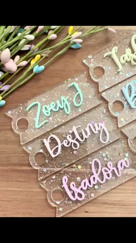 Just a small sampling of the pretty things were shipping today. 🤩👏🏼 #march #springtime #easterfun #eastergifts #stanleytumbler #nameplate #tiktokshopspringsale #stanleynametags #personalizeit #makersgonnamake 