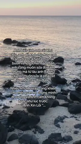Nhưng em phải nhớ một điều là, cho dù xảy ra những chuyện như vậy, điều mà chúng ta không nên làm là đừng có suy nghĩ bỏ nhau, thay vào đó mình cùng tìm cách để sửa đổi, một tháng, một năm hay mười năm cũng không sao, đâu ai muốn chia tay khi còn Yêu 🕊️ #sonn_84 #xh #fouryou #story #tamtrang 