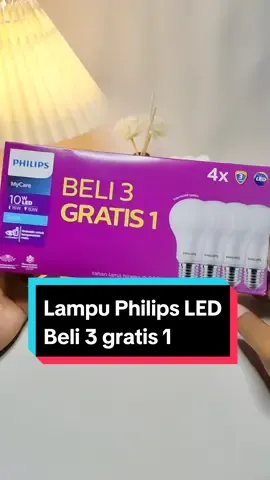 Lampu Philips LED beli 3 gratis 1 #lampuphilips #philipsLED #viral #fyp #lebaran2024 #bestseller #lampuphilipsmurah 