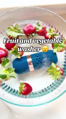 ultrasonic vegetable cleaner! keep those nasty pesticides off my food!  state-of-the-art technology for gentle and thorough produce cleaning. Cleans fruits, veggies, meat, and more.  Wireless and portable  #washyourstrawberries #cleanyourfruit  #organicproduce #fruitandvegetablecleaner  #KitchenEssentials 