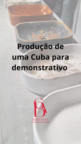 Nos acompanhe no processo de preparo para uma Cuba de Concreto. - #cubas #cubasdeconcreto #cubasartesanais #cubasparabanheiro 