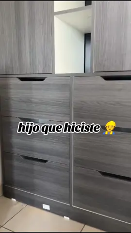 👷Ropero de Melamina Pelikano color blanco y roble gris de 18mlm 👷 cotizaciones al interno 🙌 #melaminaperu  #humortiktok  #mueblesamedida  #roperosdemelamina  #ventas  #comedia #pelikanoperu  #hogar  #diseño 