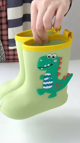 Cheerful Mario-Bốt Đi Mưa Cho Trẻ Em, Giày Chống Trượt EVA Cho Bé Trai Và Bé Gái, Bốt Đi Mưa Khủng Long Hoạt Hình Ngoài Trời, Không Thấm Nước#ungdimua #depdimua #ungdimuachobe #hot #trending 