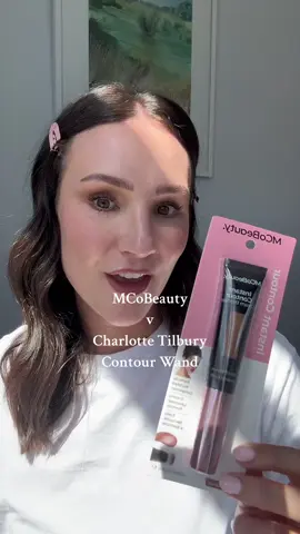 Wee comparison of @MCoBeauty’s Instant Contour cream Bronzer with Charlotte Tilbury’s Hollywood Contour Light Wand. Shade light/medium for MCoBeauty and fair/medium for Charlotte Tilbury AD #MCoNZ #dupe #makeupdupe #makeupreview #MakeupRoutine #makeupartist 
