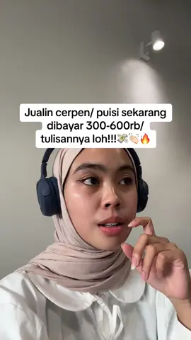 Bakat terpendamku bisa menghasilkan cuan ratusan ribu gini😭🫶🏻 #cerpen #puisi #freelance #kikumcareer #freelancertips 