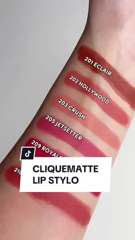 Click, glide and slay all day with Cliquemattte Lip Stylo. #makeover #fyp #fypmalaysia #makeup #lipmatte #lipstick 