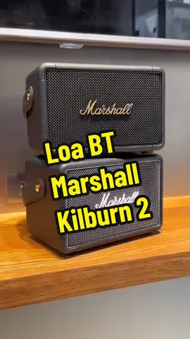 Loa Bluetooth Marshall Kilburn 2, Công suất 40W, phù hợp chơi nhạc nhẹ, nhạc Acoustic, Pop, Vocal, Lo-fi,... thời gian nghe nhạc lên đến 8h. #loabluetooth #loamarshall #marshall #marshallkilburn2  #loabluetoothmini #loa #amthanh #trending #xuhuong #thinhhanh 